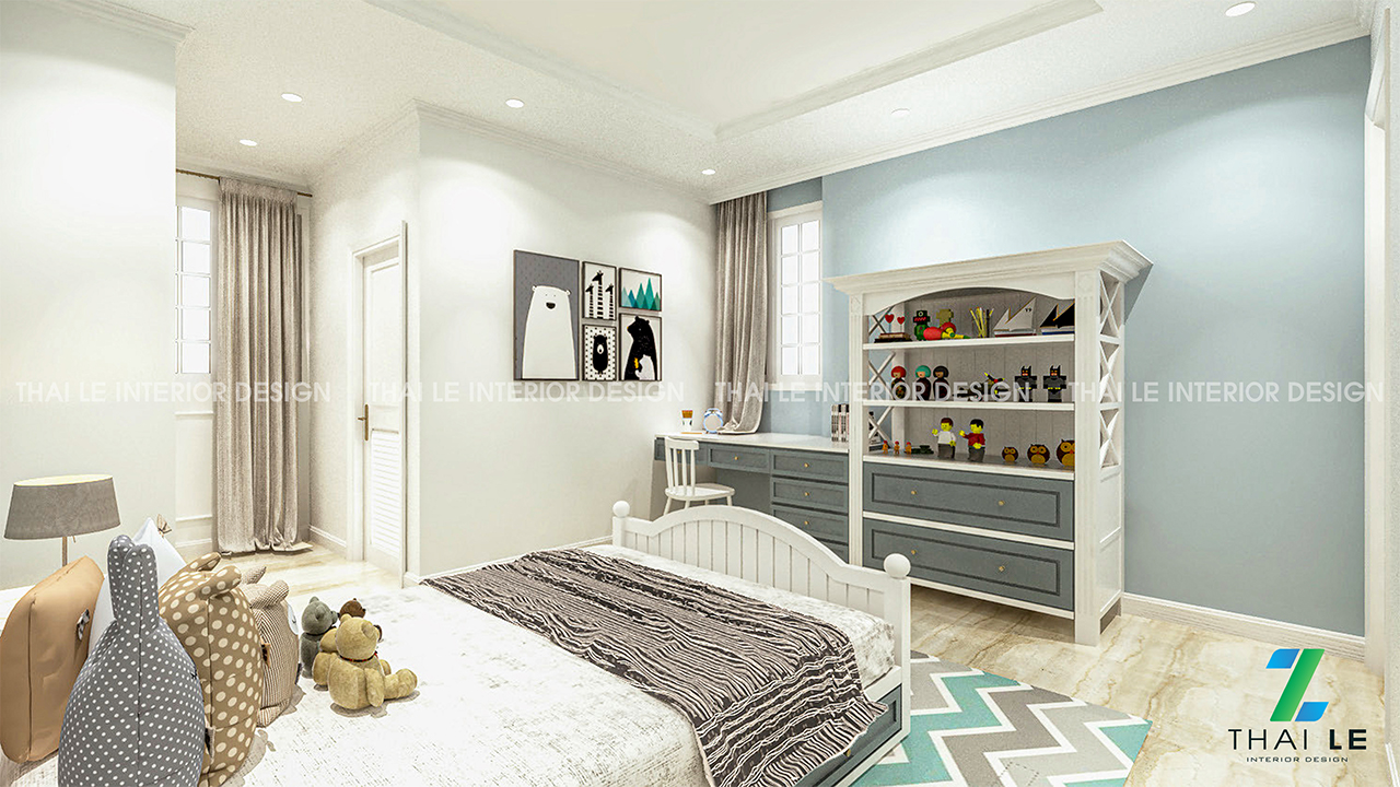 Thiết kế nội thất biệt thự Nguyễn Văn Hưởng Q2 - 600m2